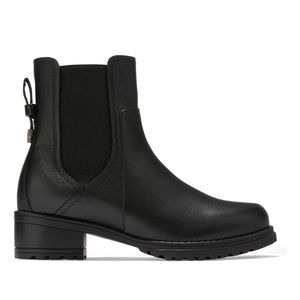 Coke Haan! Camea Waterproof Leather Combat Boot *New*